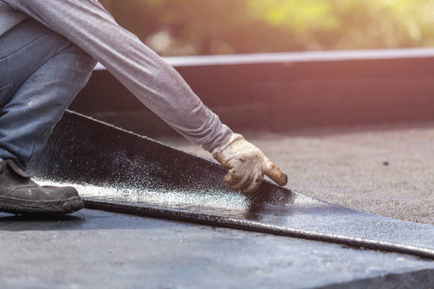 Professional Waterproofing technician working in Elkwood, VA